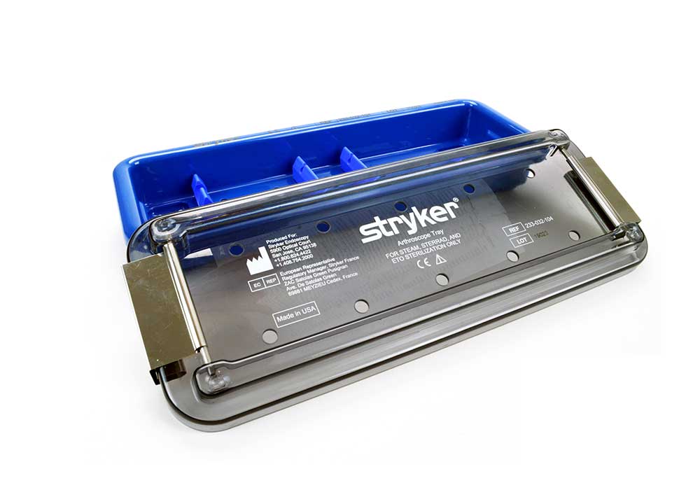 Stryker Autoclavable Arthroscope Sterilization Tray 233-032-104